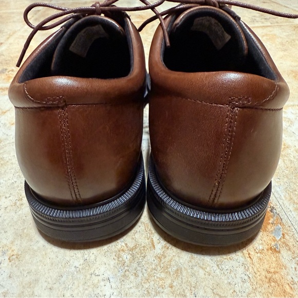 Rockport Men's Brown Leather Oxfords Size 10M ~ Great Condition - Picture 6 of 10
